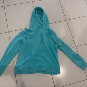 Vineyard Vines Turquoise and Lime Hoodie
